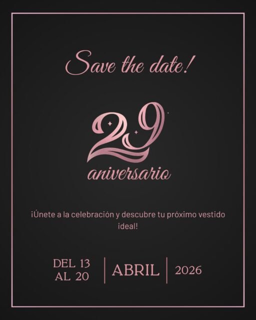 ¿𝐄𝐬𝐭𝐚́𝐬 𝐥𝐢𝐬𝐭𝐚 𝐩𝐚𝐫𝐚 𝐥𝐨𝐬 𝐝𝛊́𝐚𝐬 𝐦𝐚́𝐬 𝐞𝐬𝐩𝐞𝐫𝐚𝐝𝐨𝐬 𝐝𝐞𝐥 𝐚𝐧̃𝐨? 📣🥂

¡Nuestro 𝟐𝟗 𝐀𝐧𝐢𝐯𝐞𝐫𝐬𝐚𝐫𝐢𝐨 está por iniciar! 🎉 Queremos invitarte a ser parte de esta fiesta especial para que descubras tu próximo vestido ideal con nosotros.

¿Lo mejor de todo? ¡Nuestra celebración viene llena de sorpresas! Prepara tus favoritos porque 𝐭𝐞𝐧𝐞𝐦𝐨𝐬 𝐠𝐫𝐚𝐧𝐝𝐞𝐬 𝐨𝐟𝐞𝐫𝐭𝐚𝐬 𝐩𝐚𝐫𝐚 𝐭𝐢. 💖 No pierdas la oportunidad de lucir espectacular con precios irresistibles. ✨

📍 𝐔𝐛𝐢𝐜𝐚 𝐭𝐮 𝐬𝐮𝐜𝐮𝐫𝐬𝐚𝐥 𝐦𝐚́𝐬 𝐜𝐞𝐫𝐜𝐚𝐧𝐚: https://bit.ly/4apBByT
💻 𝗩𝗶𝘀𝗶𝘁𝗮 𝗻𝘂𝗲𝘀𝘁𝗿𝗮 𝘁𝗶𝗲𝗻𝗱𝗮 𝗲𝗻 𝗹𝛊́𝗻𝗲𝗮: massima.com.mx

#CelebraciónModa #vestidos #OfertasImperdibles #DescuentosExclusivos #AniversarioMassima