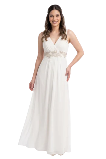 Vestido Novia Clásico Boda Civil