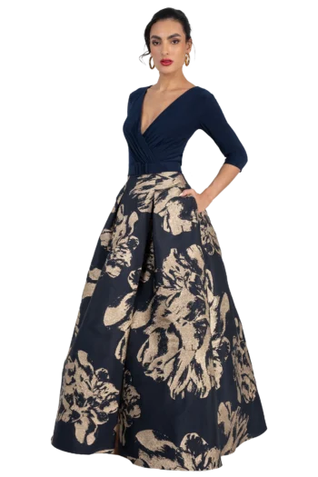 Vestido de Gala Couture de Jacquard